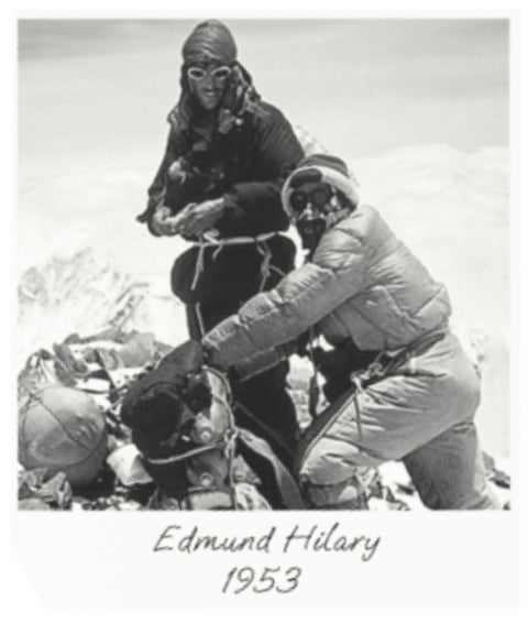 Woman applying Labisan on a sunny summer hiking trail in the Dolomites