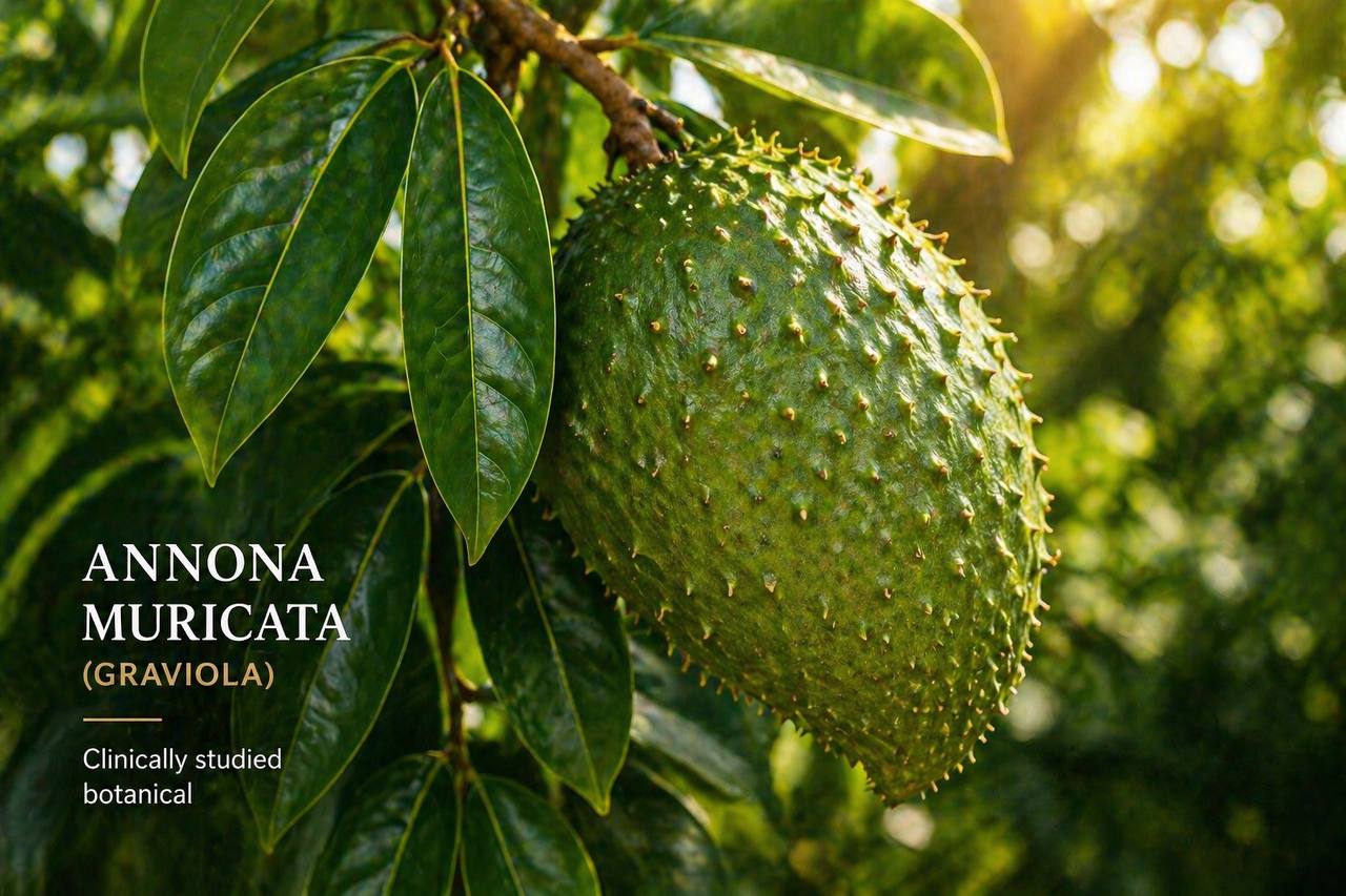 Annona muricata (Graviola) clinically studied botanical